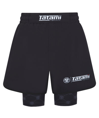 Kids Refine Hybrid Shorts - Black