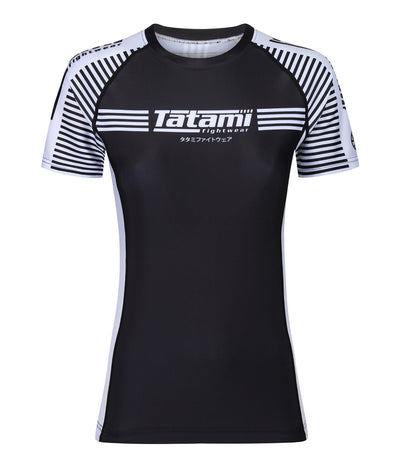 Ladies IBJJF 2024 Ranked Rash Guard - White