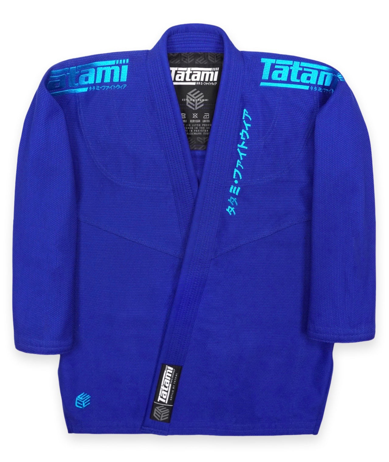 Estilo Black Label Gi - Blue on Blue – Tatami Fightwear USA