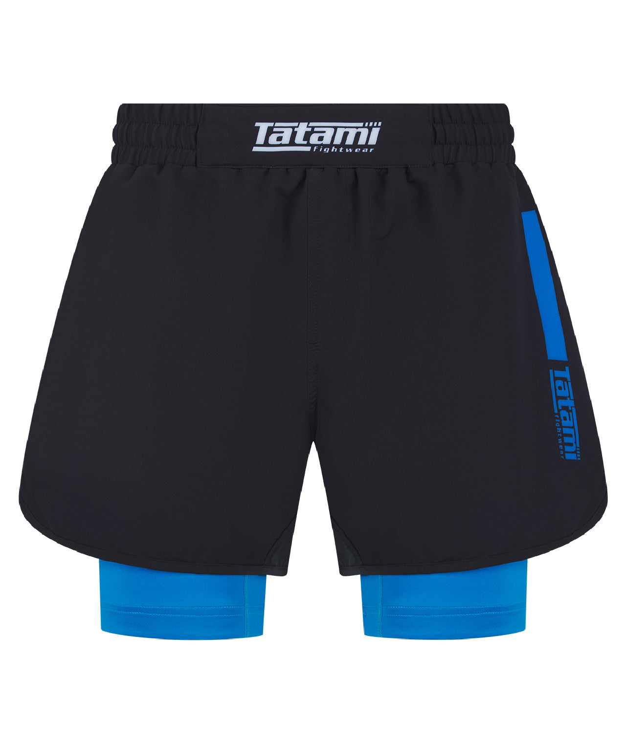 IBJJF Ranked Hybrid Shorts - Blue – Tatami Fightwear USA