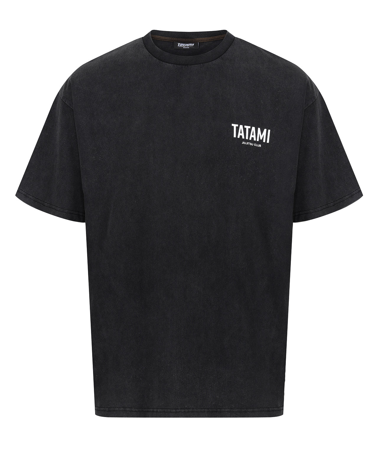 JJ Club Oversized Stonewashed Cotton T-Shirt - Grey – Tatami