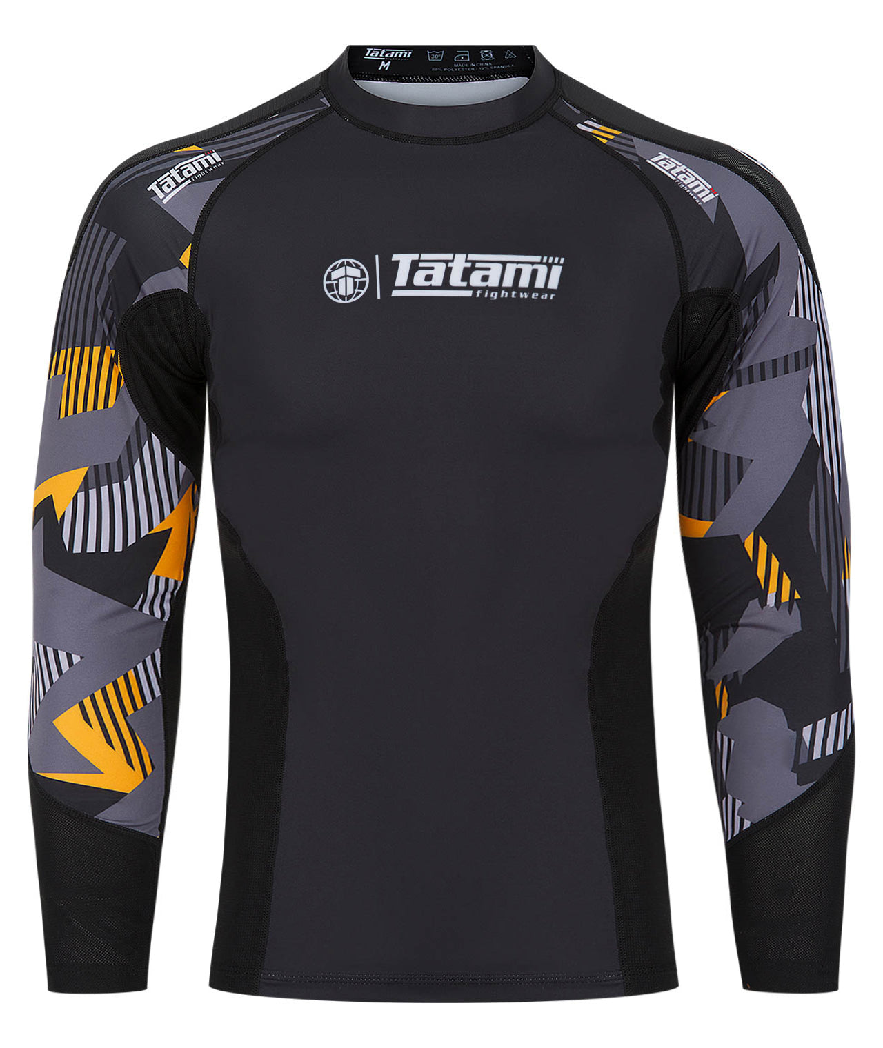 Technical Long Sleeve Rash Guard - Orange – Tatami Fightwear USA