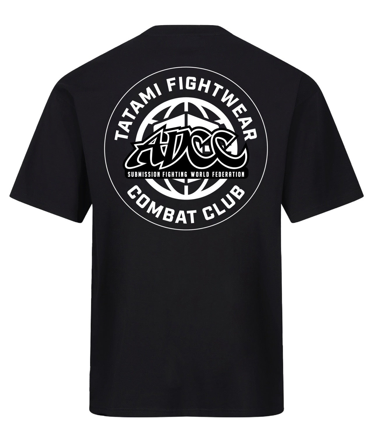 Tatami X ADCC Combat Club Oversized T-Shirt - Black – Tatami