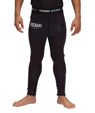Kids JJ Club Grappling Spats - Black