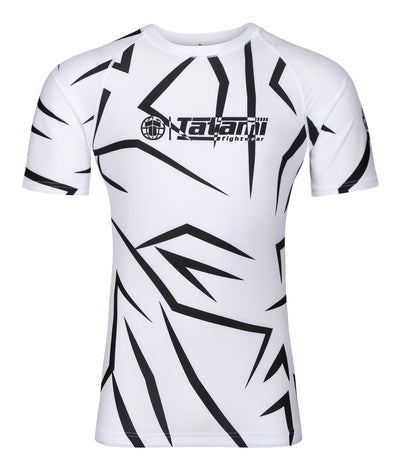 Fracture Eco Tech Recycled Rash Guard - White