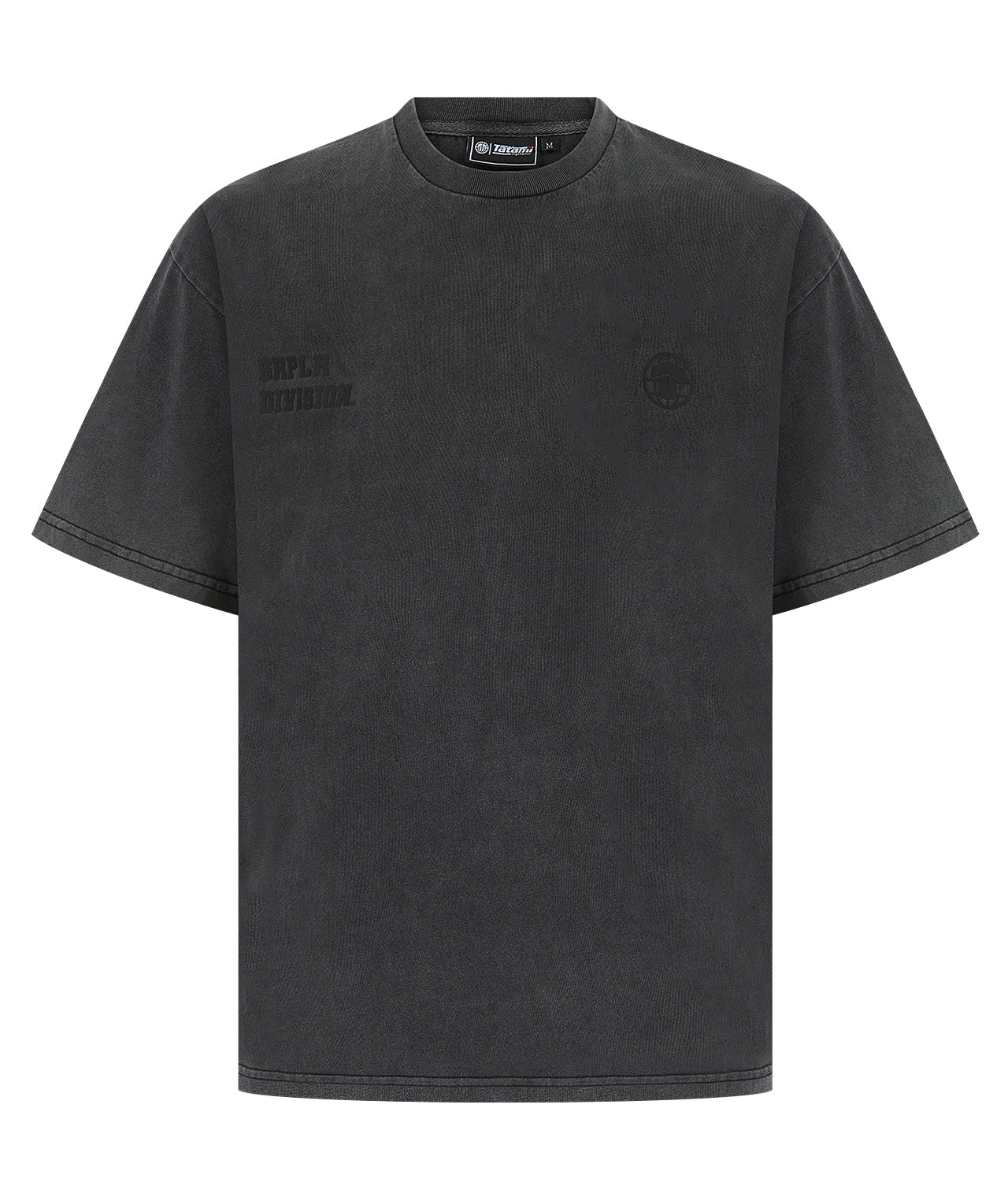 GRPLR Division Oversized Stone Washed T-Shirt - Grey – Tatami