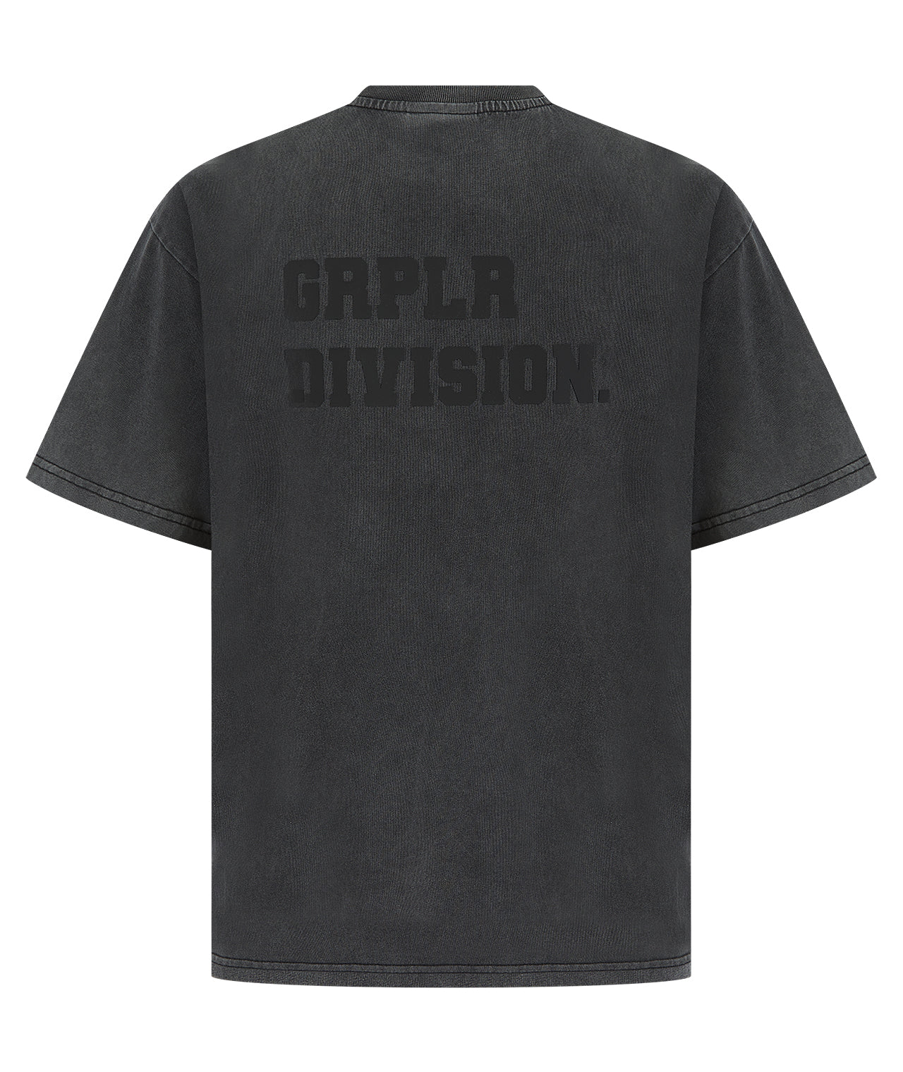 GRPLR Division Oversized Stone Washed T-Shirt - Grey – Tatami
