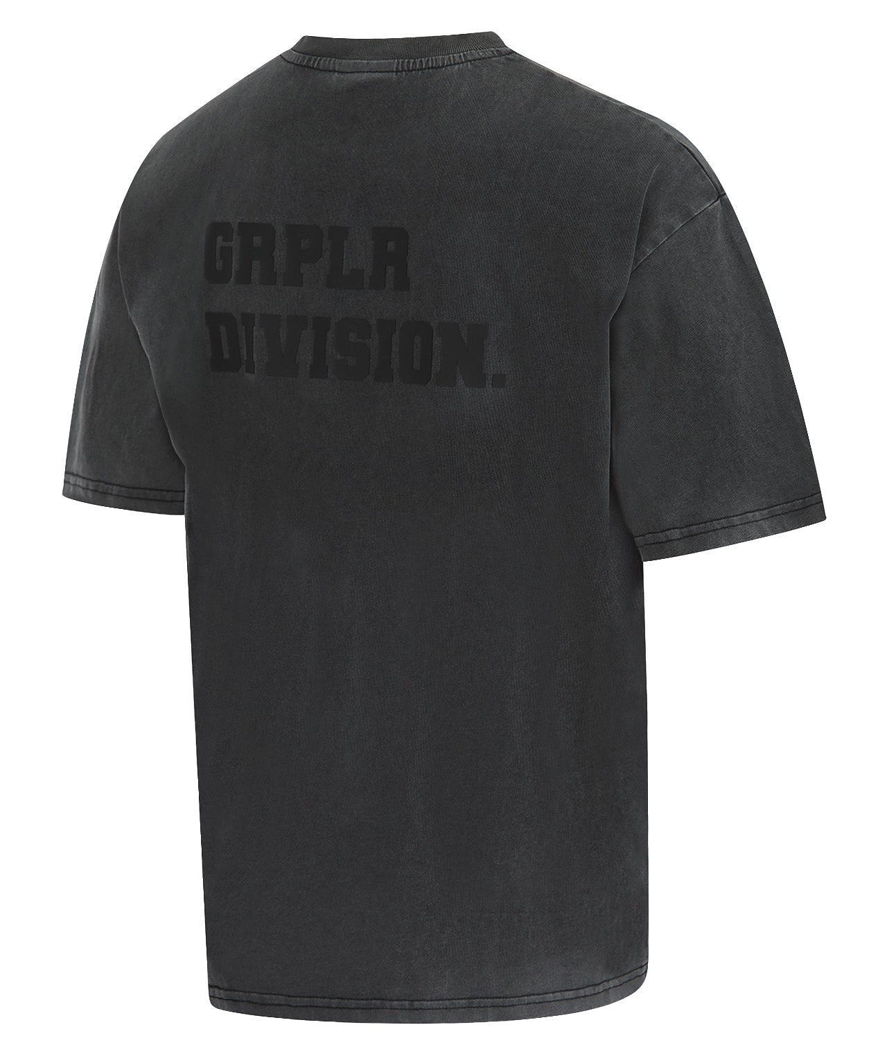 GRPLR Division Oversized Stone Washed T-Shirt - Grey – Tatami
