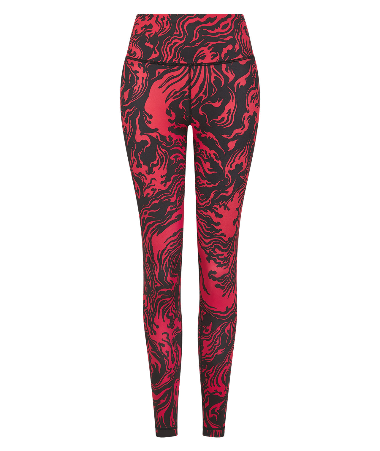 Ladies Helena Leggings - Lava Red – Tatami Fightwear USA