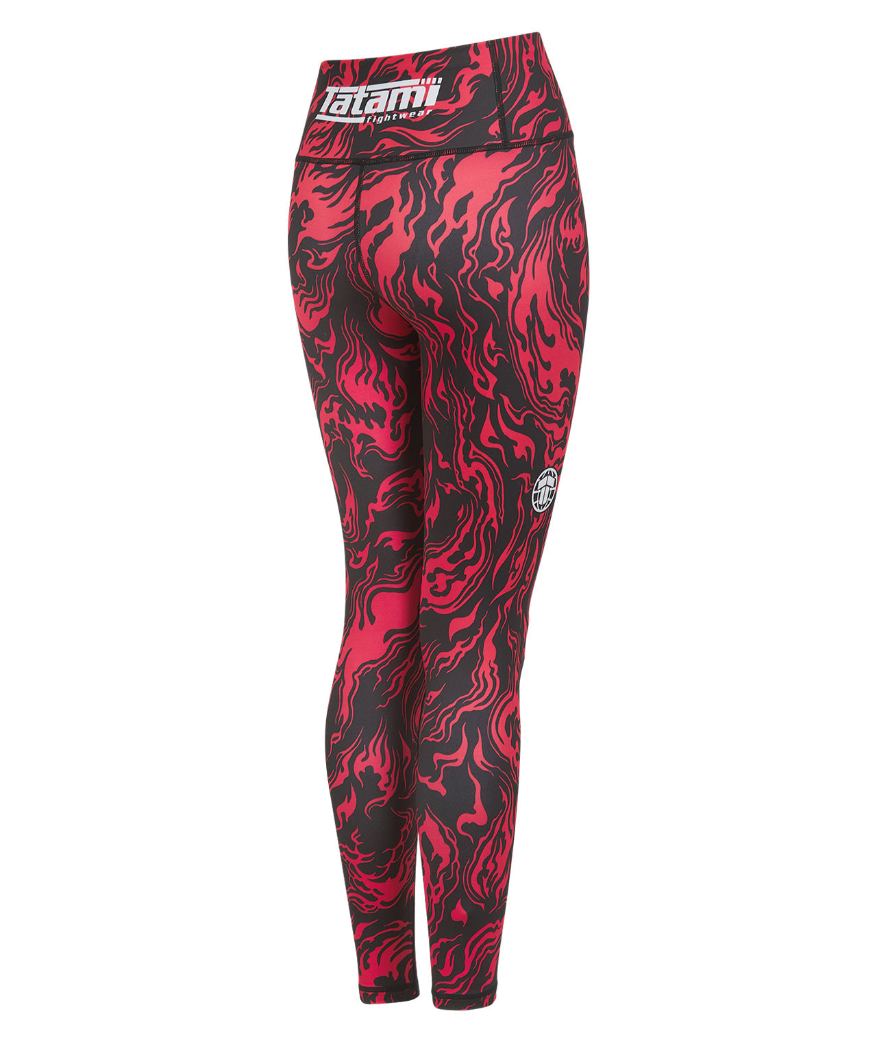 Ladies Helena Leggings - Lava Red – Tatami Fightwear USA