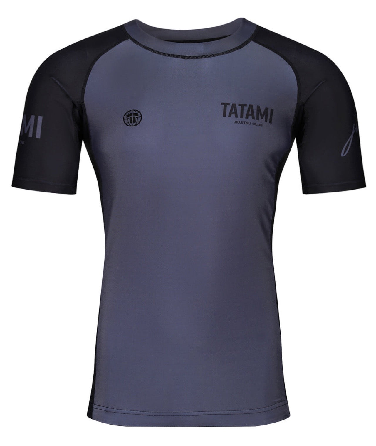 JJ Club Short Sleeve Rash Guard - Grey – Tatami Fightwear USA