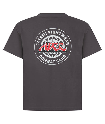 Kids Tatami X ADCC Combat Club T-Shirt - Grey