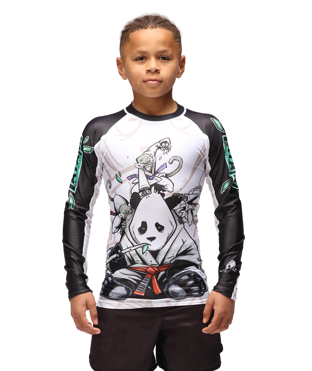 Kids Gentle Panda Rash Guard – Tatami Fightwear USA