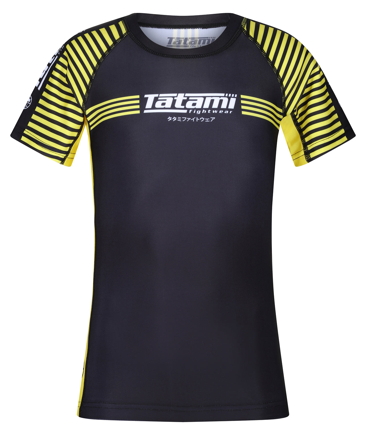 Kids IBJJF Ranked Rash Guard - Yellow – Tatami Fightwear USA