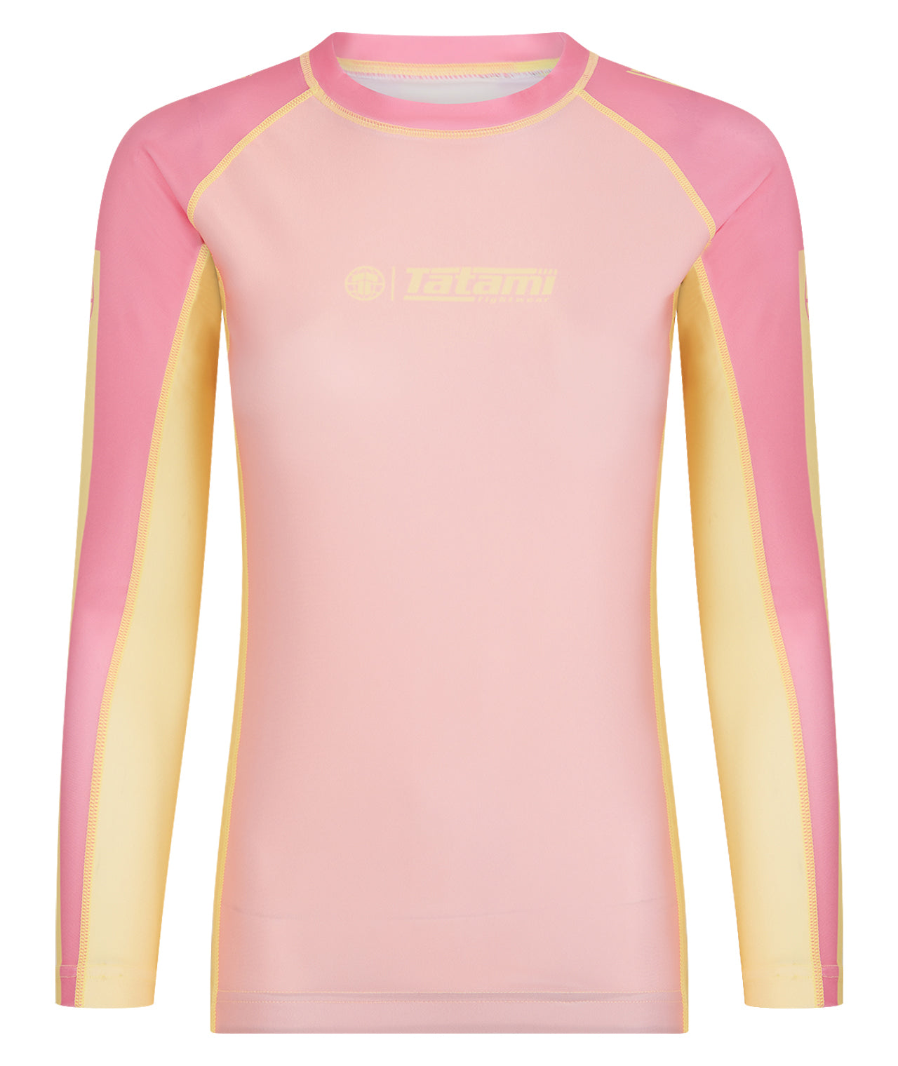 Ladies Contrast Long Sleeve Rash Guard - Candy – Tatami Fightwear USA