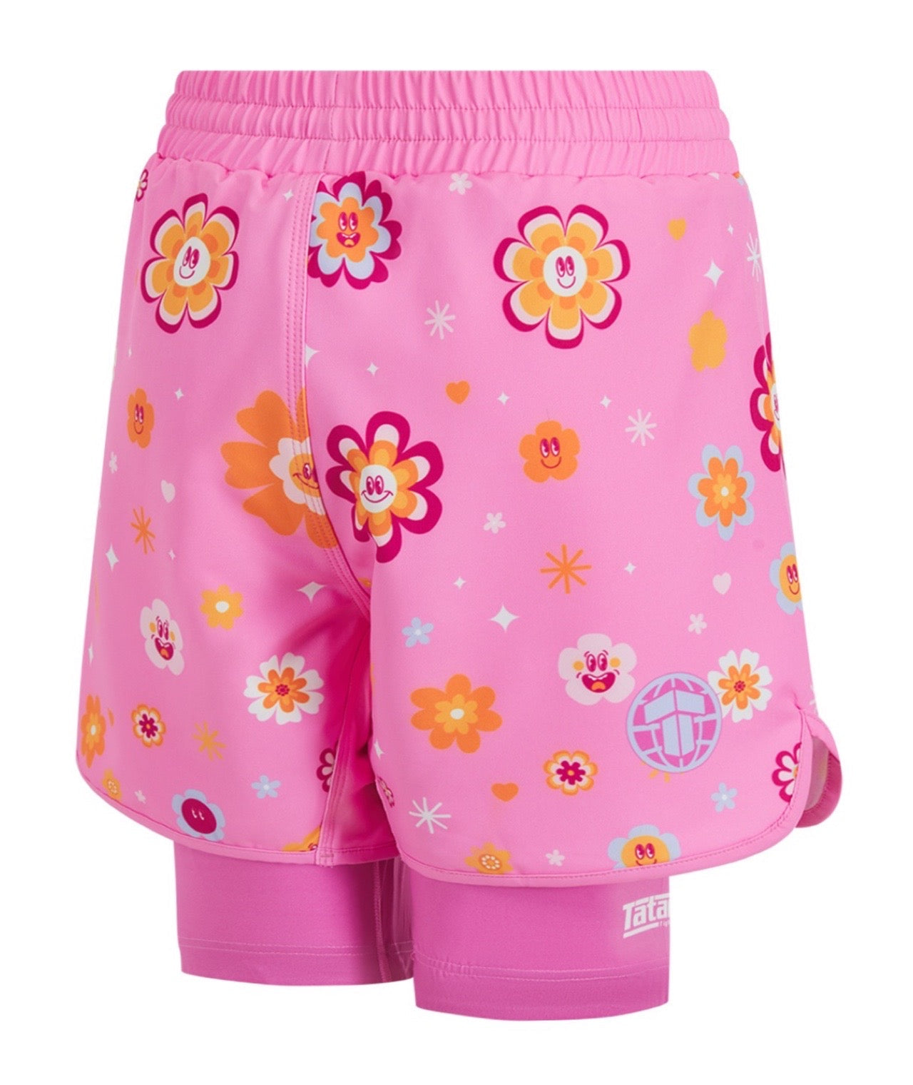 Ladies Flower Power Hybrid Shorts – Tatami Fightwear USA