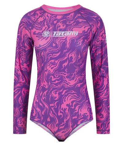 Ladies Helena Leotard - Lava Pink