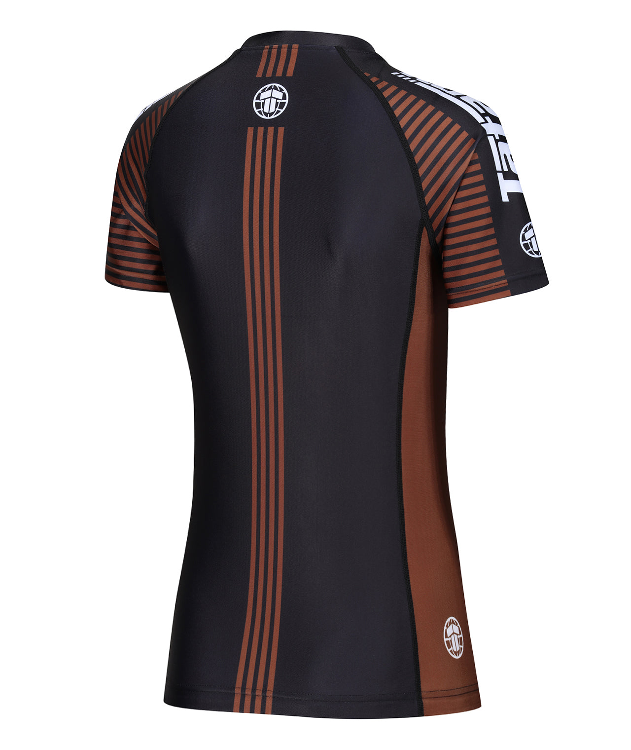 Ladies IBJJF Ranked Rash Guard - Brown – Tatami Fightwear USA