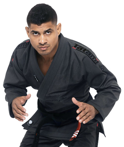 Kimono De Combat Tatami Fightwear Gi - Taille A4L - Gris - Pour BJJ/arts Martiaux - Occasion