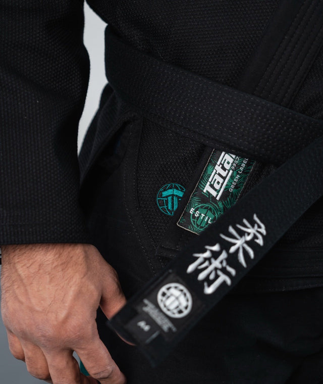 Kimono BJJ Tatami Fightwear Estilo – Noir/Gris – Taille A2 – Neuf Avec étiquettes
