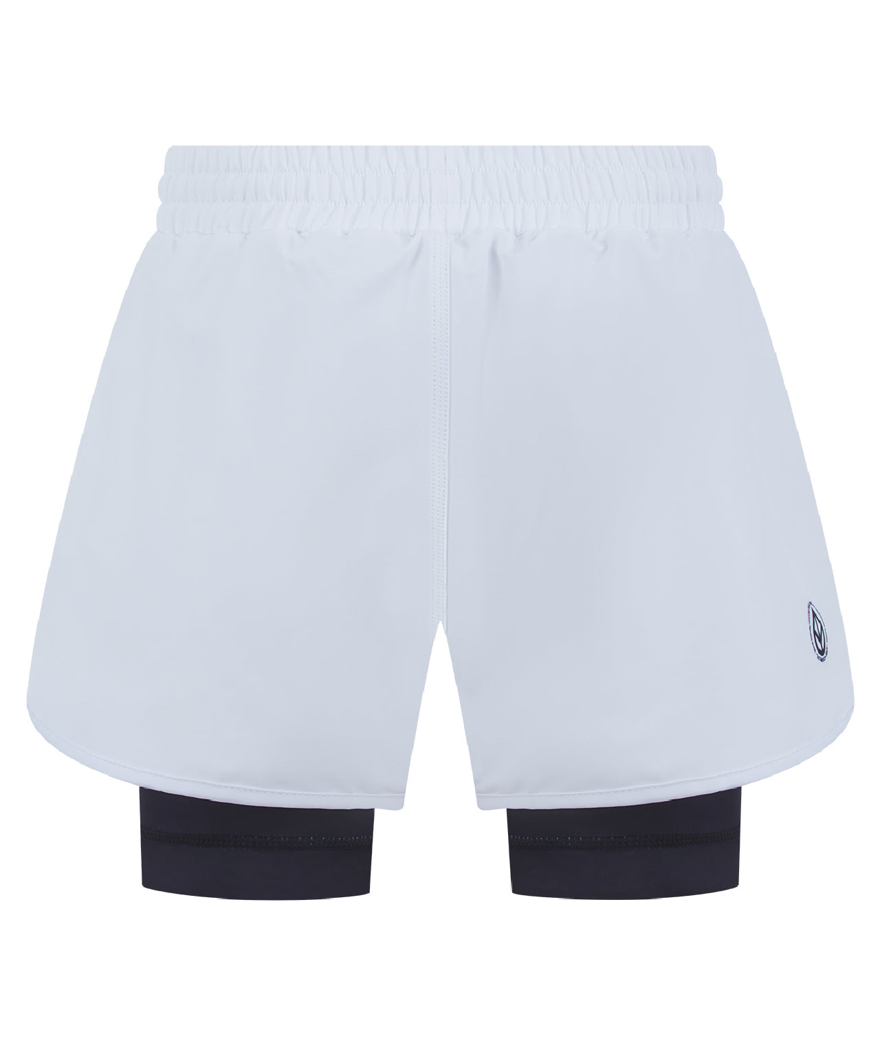 IBJJF Ranked Hybrid Shorts - Black & White – Tatami Fightwear USA