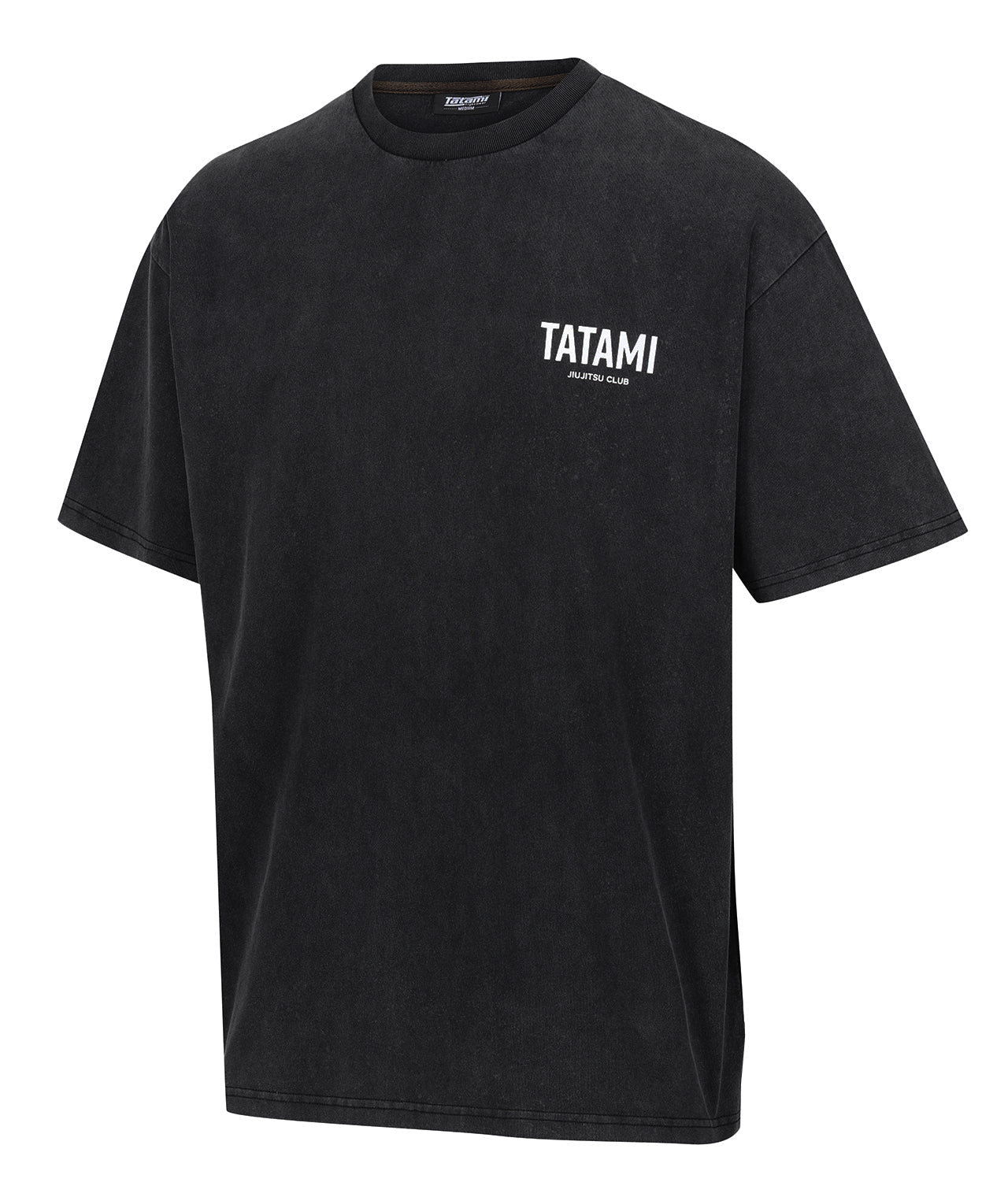 JJ Club Oversized Stonewashed Cotton T-Shirt - Grey – Tatami