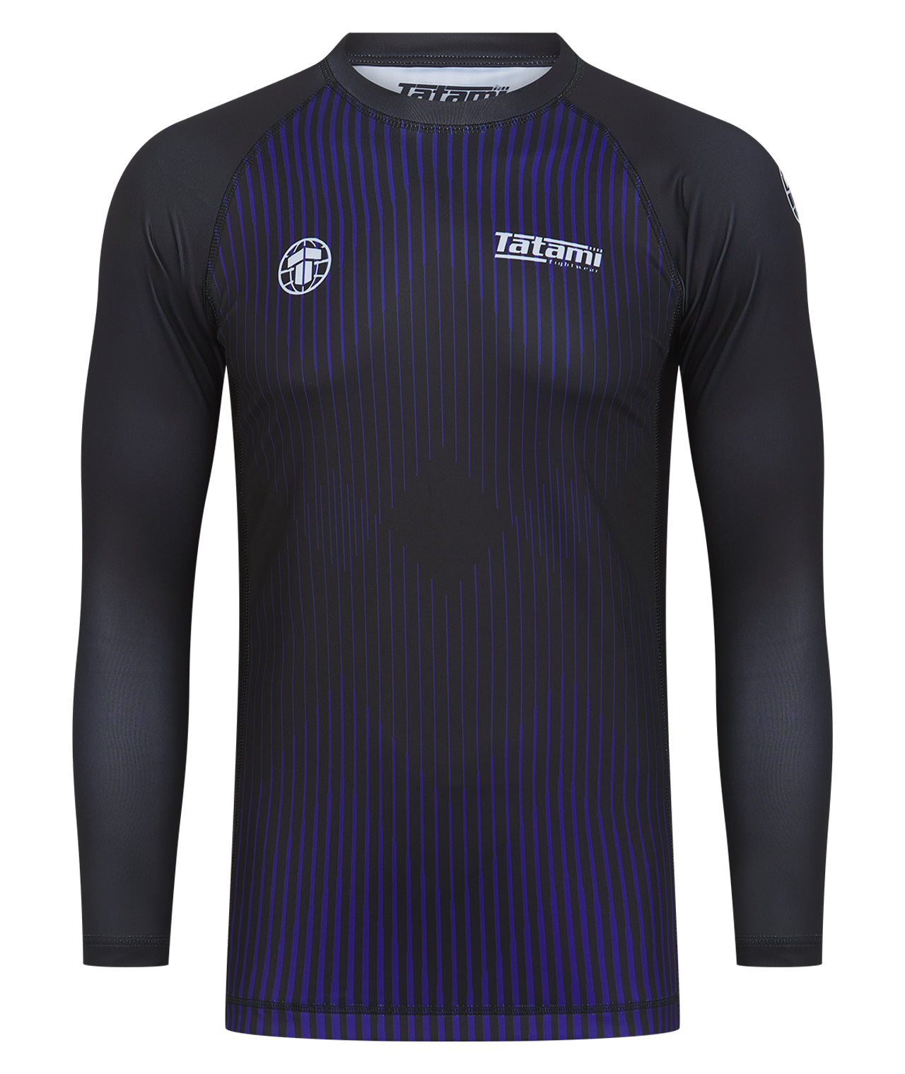 Striped Long Sleeve Rash Guard - Purple – Tatami Fightwear USA