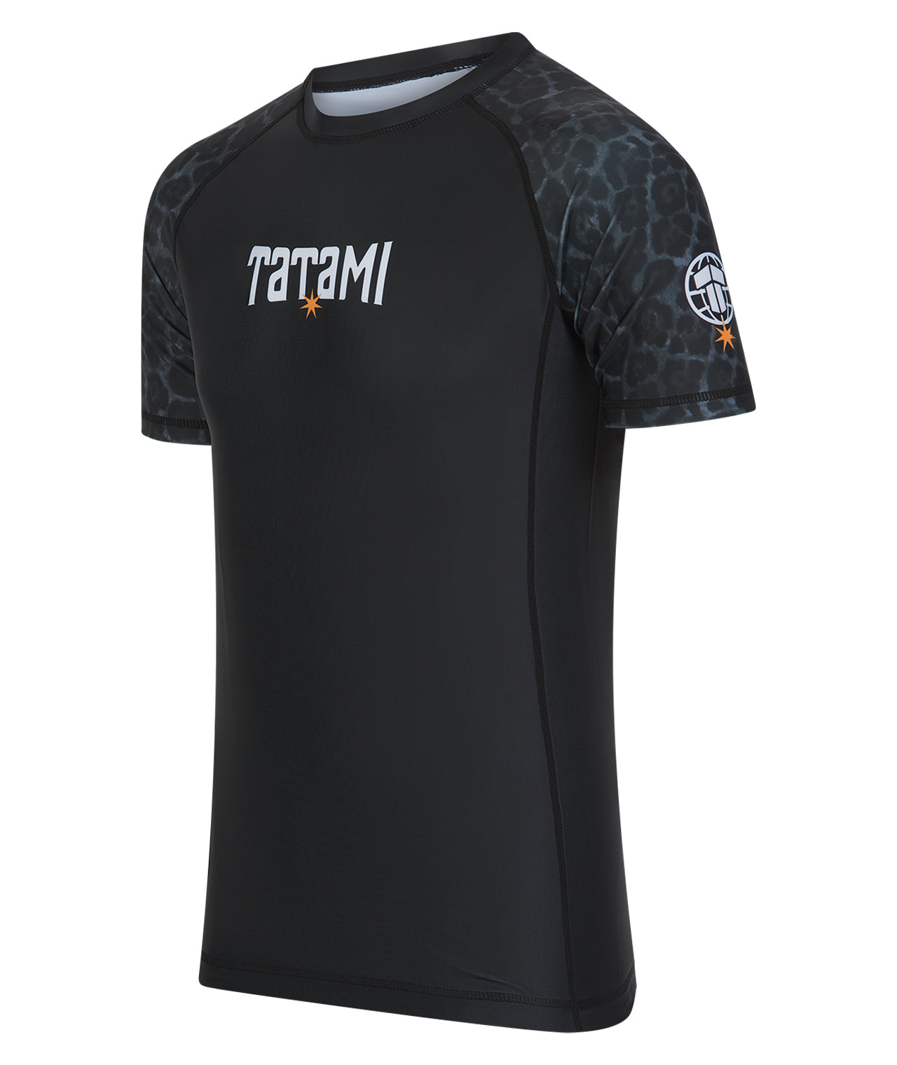 Tatami Short Sleeve Rash Guard - Black Leopard – Tatami Fightwear USA