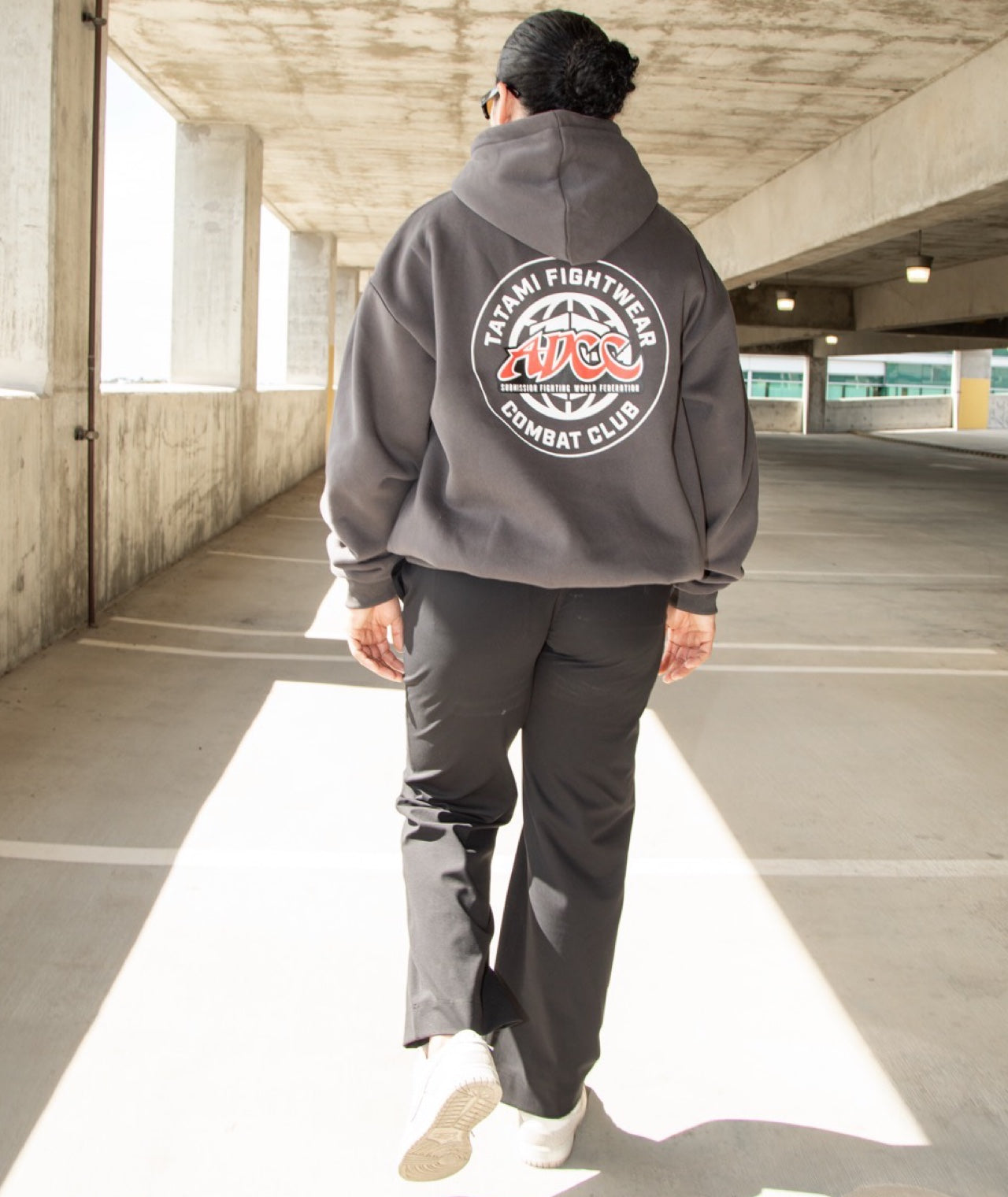 Tatami X ADCC Combat Club Oversized Hoodie - Grey – Tatami