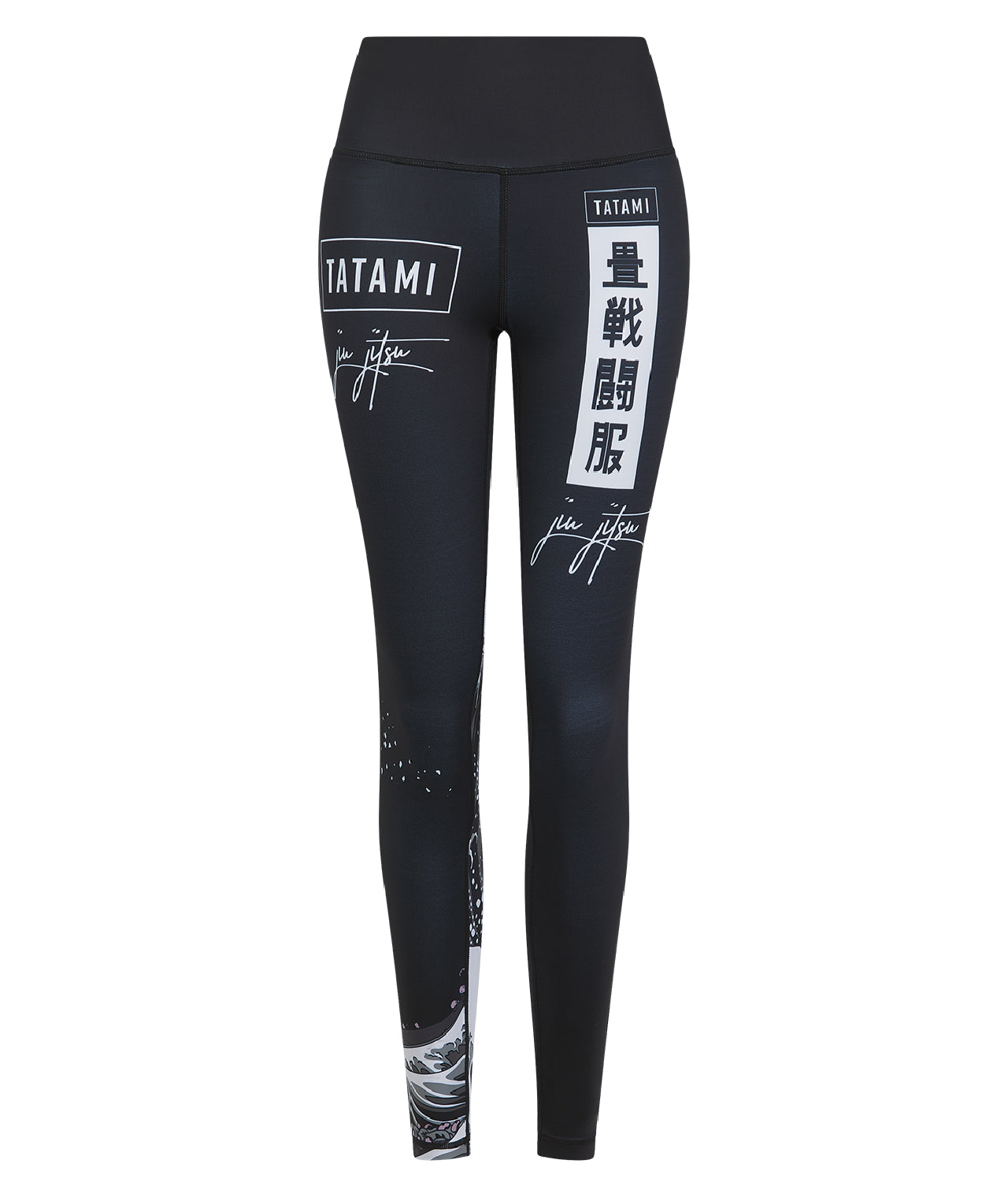 Ladies Kanagawa Spats - Black – Tatami Fightwear USA