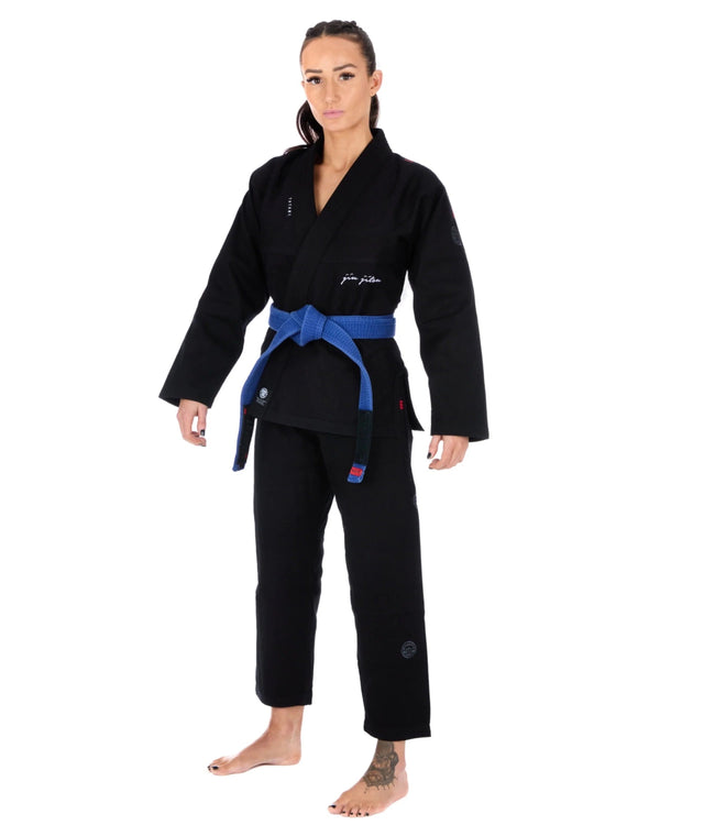 Ladies Elements Superlite Gi - Black – Tatami Fightwear USA