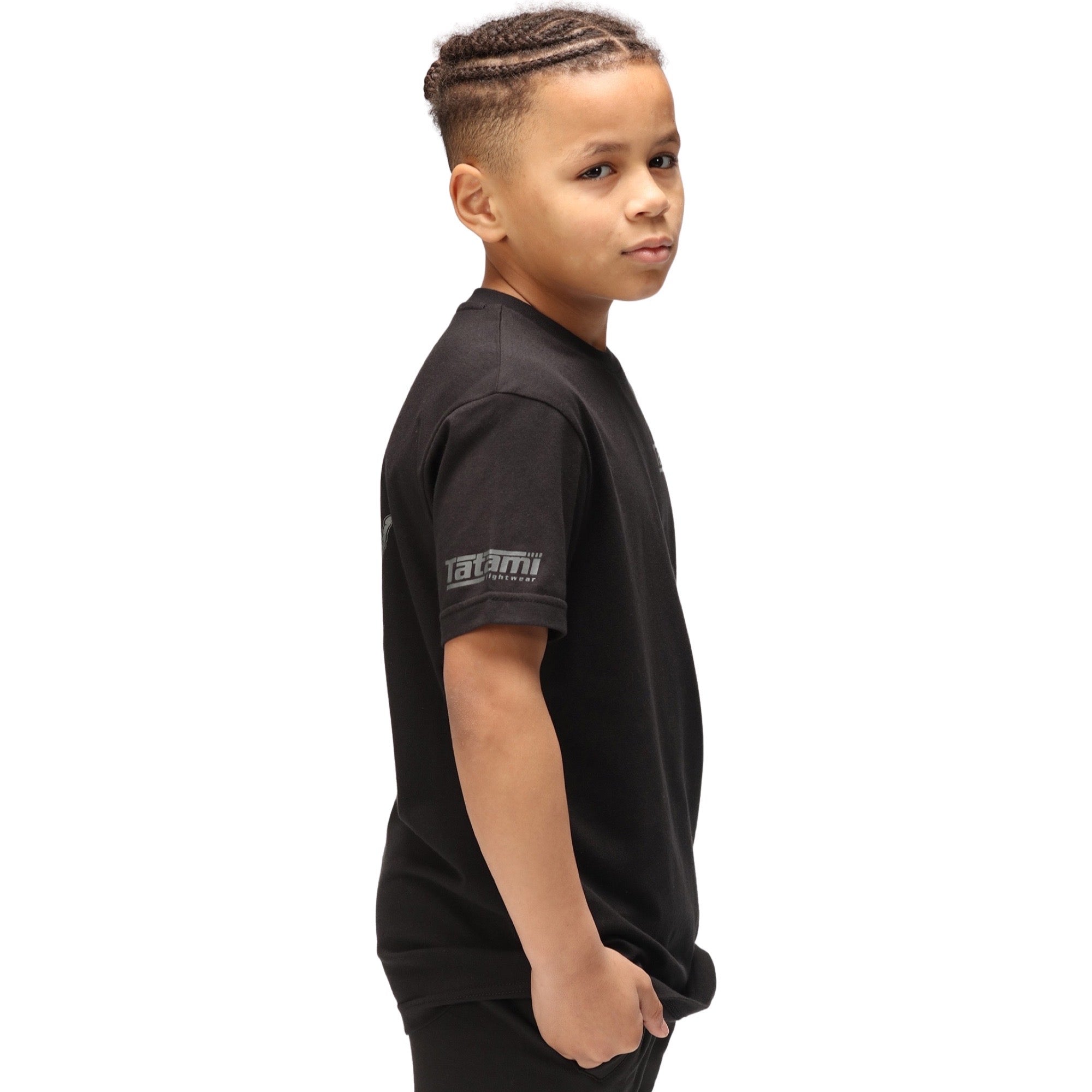 Kids Thinking Monkey T-Shirt - Black – Tatami Fightwear USA