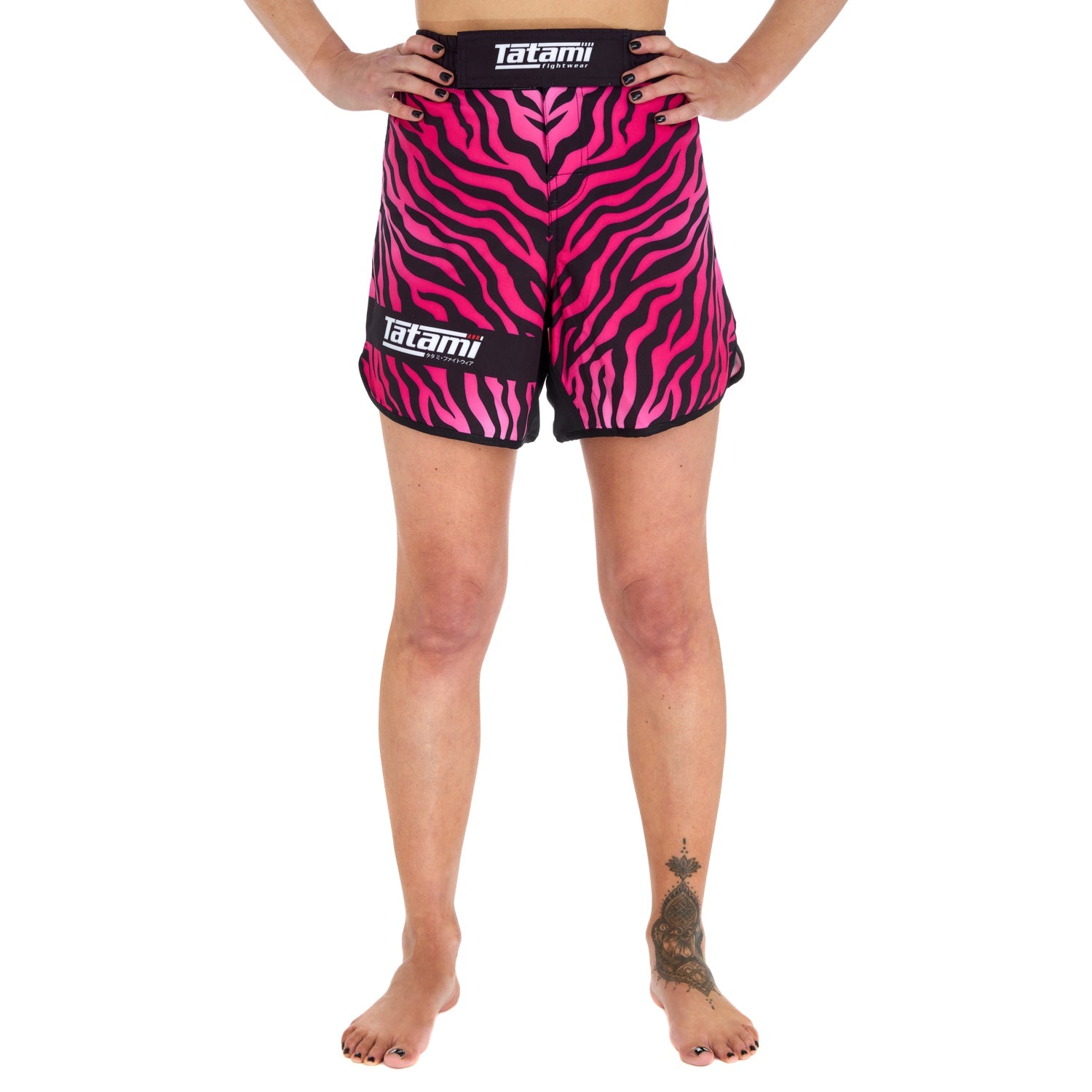 Ladies Recharge Grappling Shorts - Pink – Tatami Fightwear USA