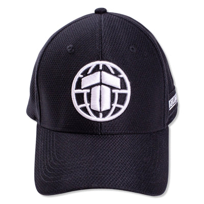 T Logo Baseball Cap - Black/White